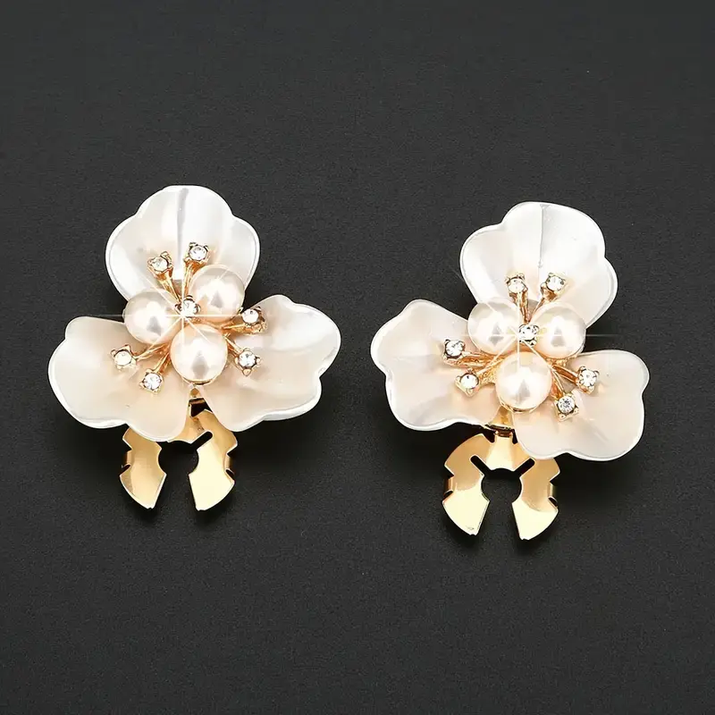 Krycí knoflík Trojlístek - Barva: Růžová