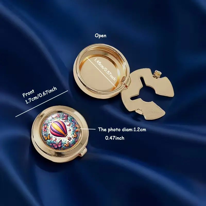 Krycí knoflík Kopule s obrázkem - Vzor: Knoflík 1