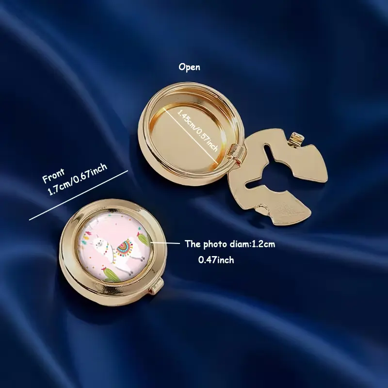 Krycí knoflík Kopule s obrázkem - Vzor: Knoflík 1