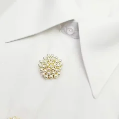 Krycí knoflík Perličky