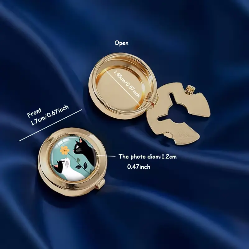 Krycí knoflík Kopule s obrázkem - Vzor: Knoflík 1