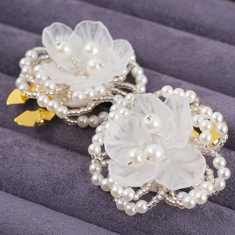 Krycí knoflík Pearl Blossom