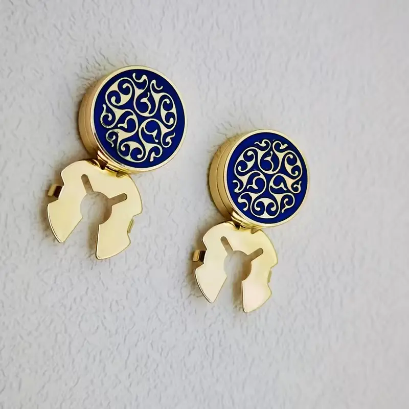 Krycí knoflík Blue - Barva: Zlatá