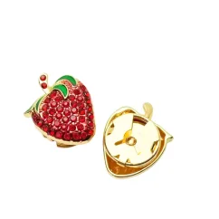 Krycí knoflík Jahoda