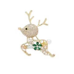 Vánoční brož Sobík