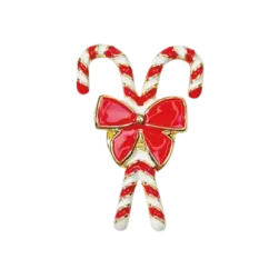 Krycí knoflík Candy Cane