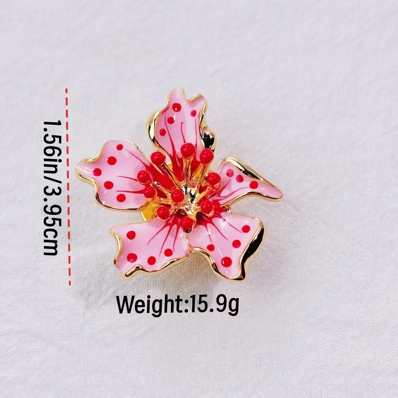 Krycí knoflík Růžová orchidej
