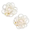Krycí knoflík Pearl Flower