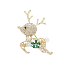 Vánoční brož Sobík