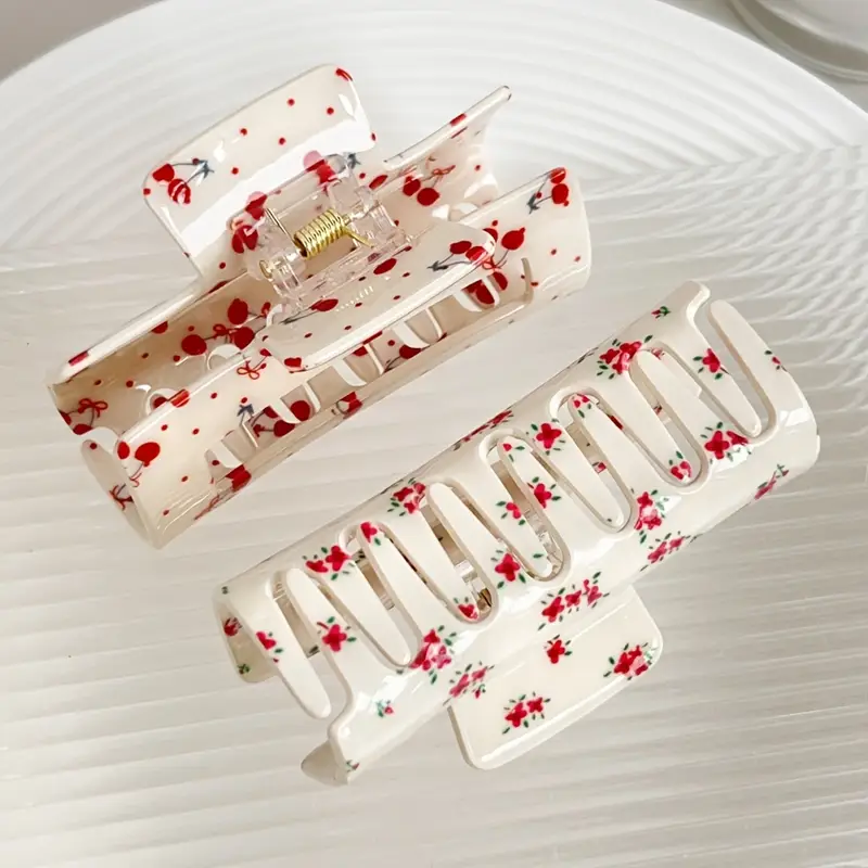 Květinový skřipec do vlasů