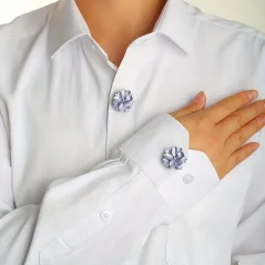 Krycí knoflík Camelie