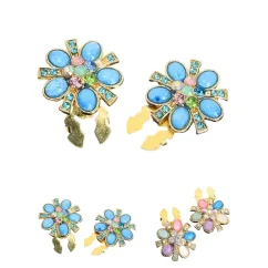 Krycí knoflík Pastelová květina