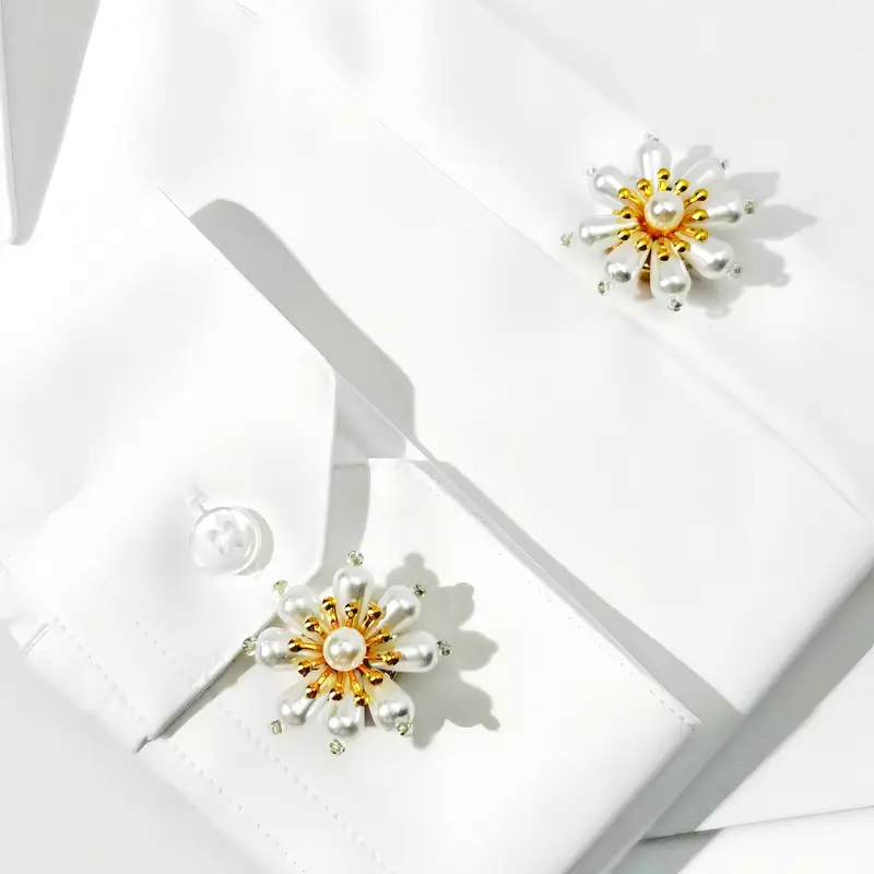 Krycí knoflík Květinka