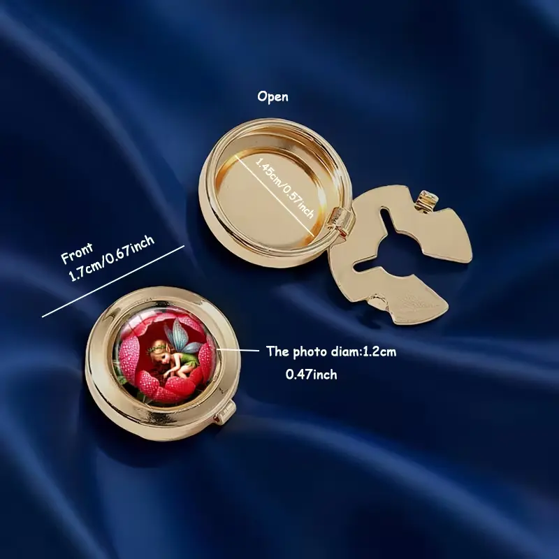 Krycí knoflík Kopule s obrázkem - Vzor: Knoflík 1