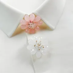 Krycí knoflík Něžný květ