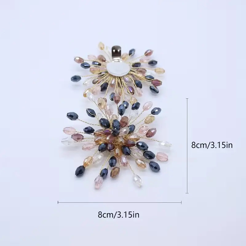 Spona na boty s krystaly