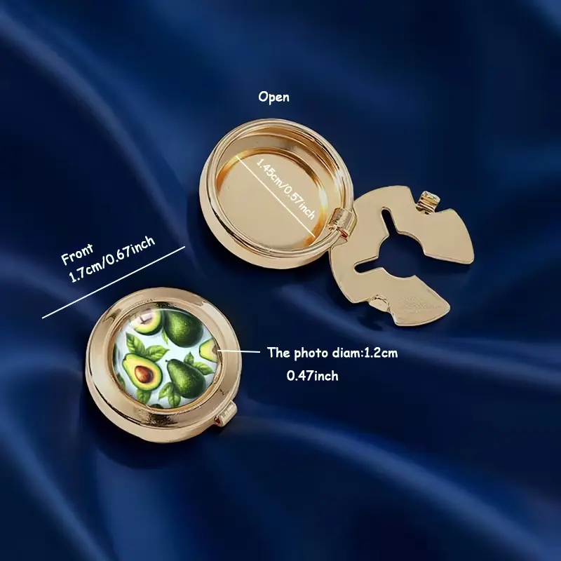 Krycí knoflík Kopule s obrázkem - Vzor: Knoflík 1