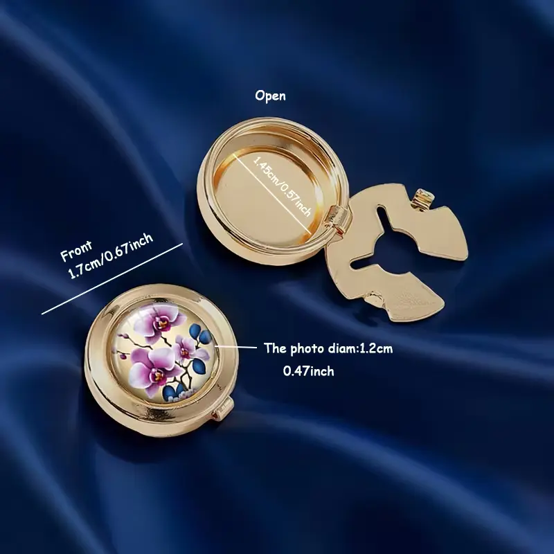 Krycí knoflík Kopule s obrázkem - Vzor: Knoflík 1