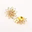 Krycí knoflík Zlatý květ