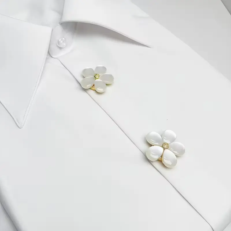 Krycí knoflík Jemná kopretina