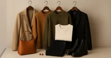 Podzimní kapsulový šatník: Méně věcí, víc stylu