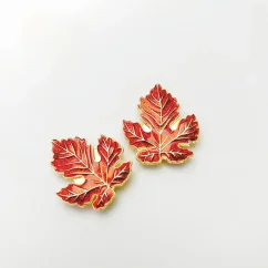 Krycí knoflík Javorový list