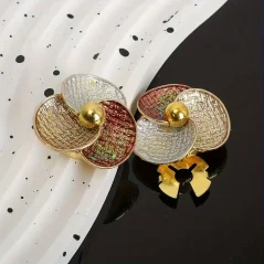 Krycí knoflík Lístek