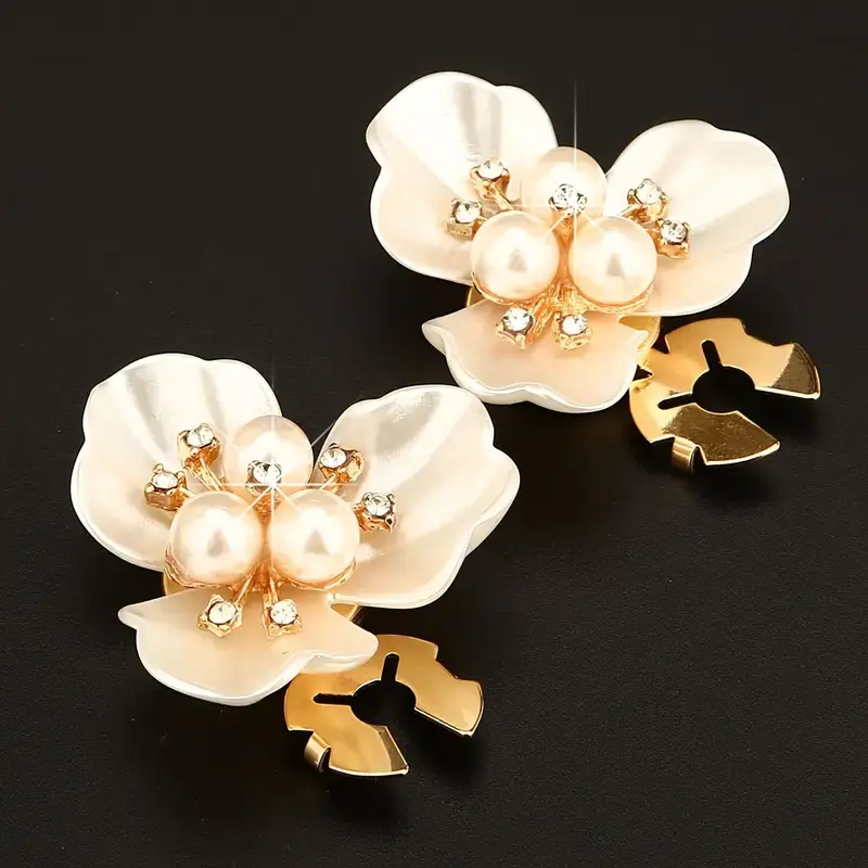 Krycí knoflík Trojlístek - Barva: Růžová