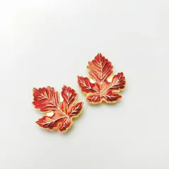 Krycí knoflík Javorový list