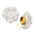 Krycí knoflík Pearl Blossom
