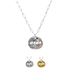 Náhrdelník MAMA s korunkou