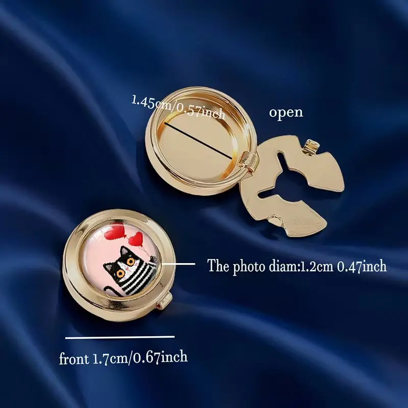 Krycí knoflík Kopule s obrázkem - Vzor: Knoflík 1