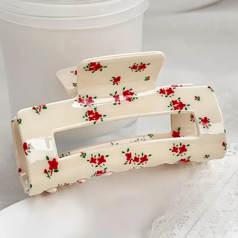 Květinový skřipec do vlasů