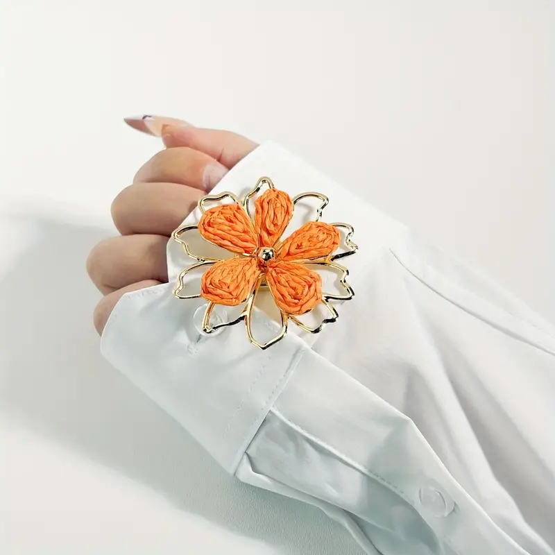 Krycí knoflík Květinová radost - Barva: Pestrobarevná