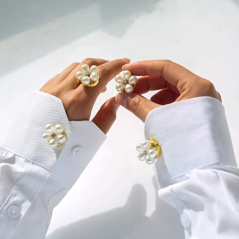 Krycí knoflík Perla