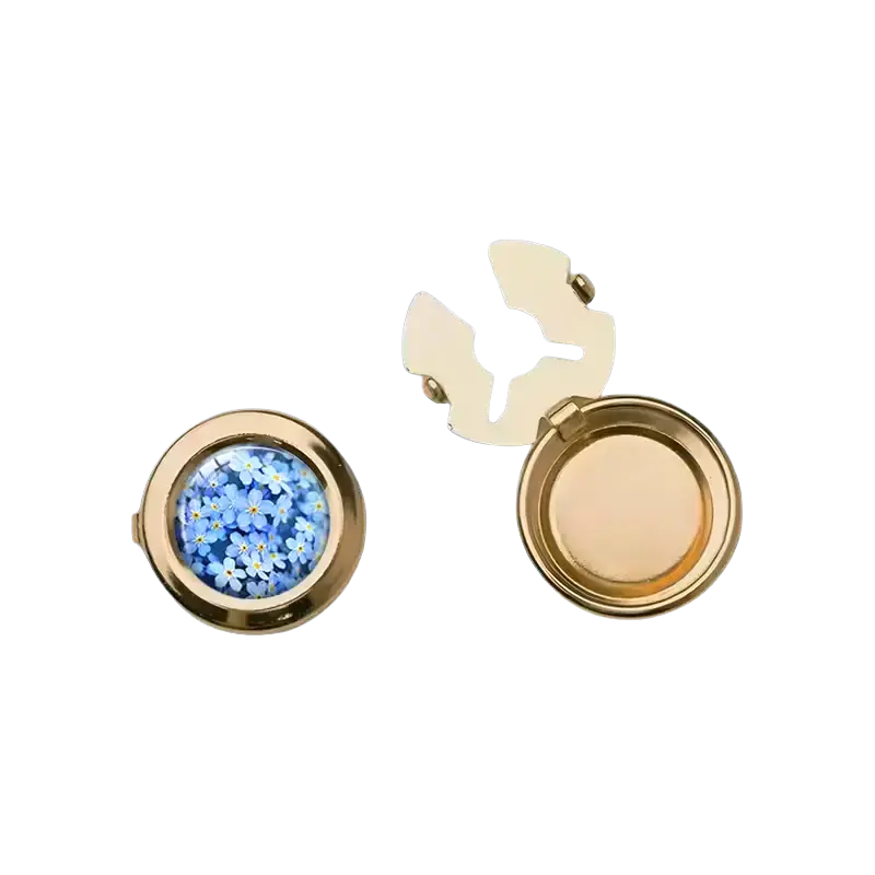 Krycí knoflík Pomněnka