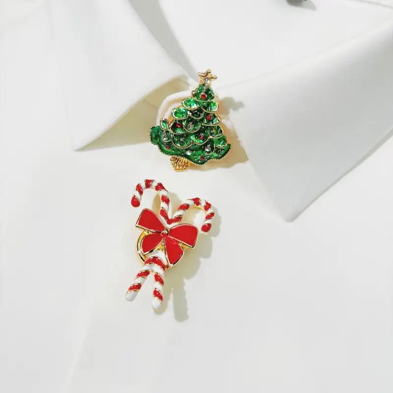 Krycí knoflík Candy Cane