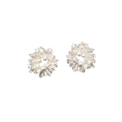 Náušnice Zimní krystaly