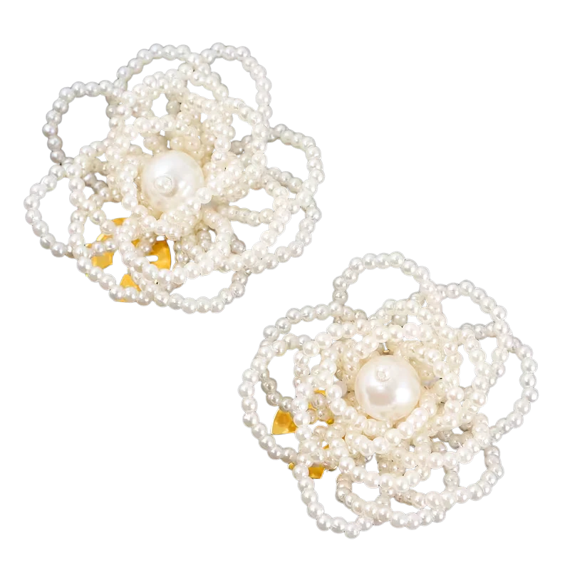 Krycí knoflík Pearl Flower