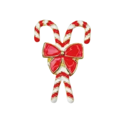 Krycí knoflík Candy Cane