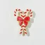 Krycí knoflík Candy Cane
