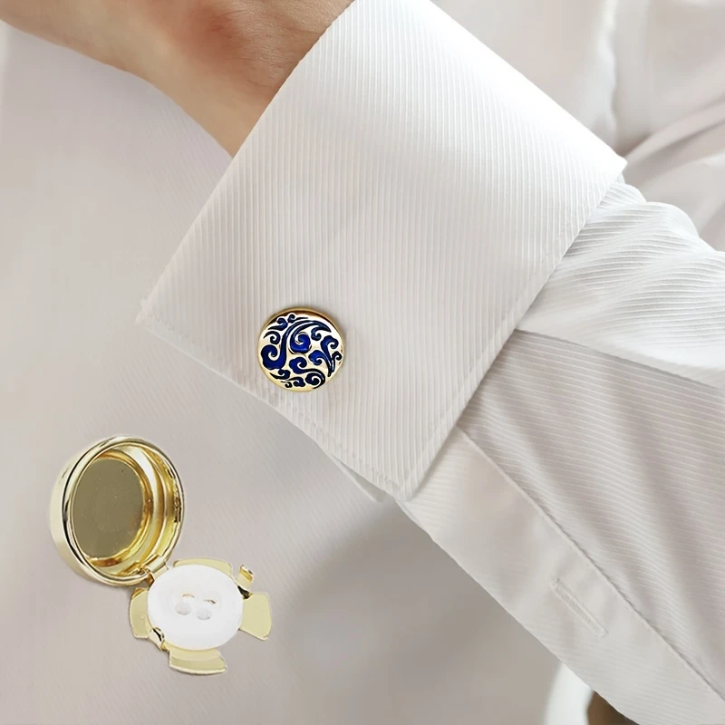 Krycí knoflík Blue