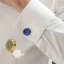Krycí knoflík Blue - Barva: Zlatá