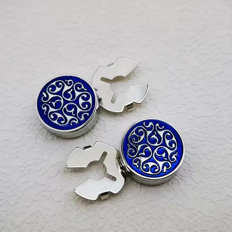 Krycí knoflík Blue - Barva: Zlatá