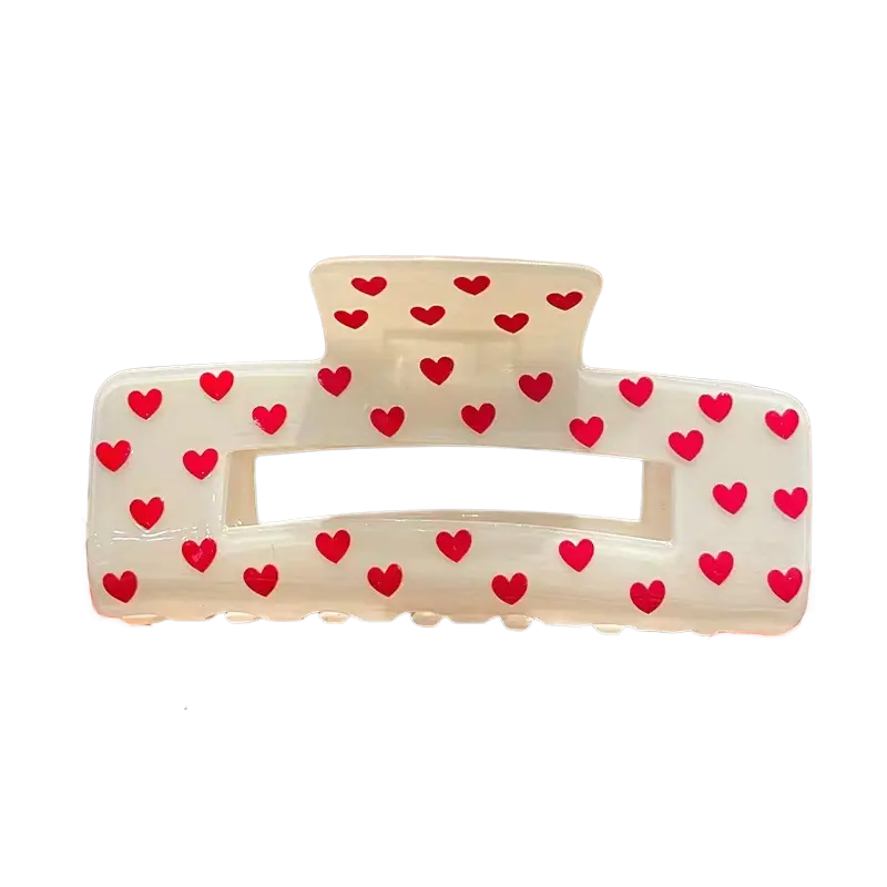 Skřipec do vlasů se srdíčky