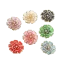 Krycí knoflík Flower - Barva: Nebesky modrá