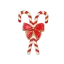Krycí knoflík Candy Cane