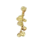 Krycí knoflík Zlatý vodopád
