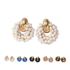 Korálkové náušnice