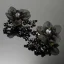 Krycí knoflík Organza Flower - Barva: Béžová